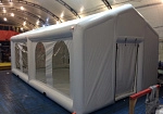 Фотография Надувная палатка для ресторана и кафе «Летний банкетный зал» из ткань ПВХ (PVC) ТаймТриал