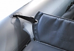 Фотография Мягкое ПВХ сиденье с спинкой в байдарку (ненадувное) из ткань ПВХ (PVC) ТаймТриал