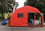 Фотография Надувная рекламная палатка из ткань ПВХ (PVC) ТаймТриал