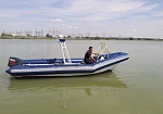 Фотография Надувной фальшборт (були) из ПВХ для алюминиевого катера, пластиковой лодки из ткань ПВХ (PVC) ТаймТриал