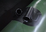 Фотография Двойной держатель спиннинга с трубками. Удочкодержатель из ткань ПВХ (PVC) ТаймТриал