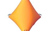 Фотография Надувная тактическая фигура для пейнтбола "Пирамида Малая" из ткань ПВХ (PVC) ТаймТриал