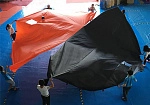 Фотография Надувная детская игра-купол «Парашют» из ткань ПВХ (PVC) ТаймТриал