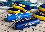 Фотография "АКВАШТАНГА" - спортивная надувная водоналивная штанга из ПВХ из ткань ПВХ (PVC) ТаймТриал