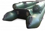 Фотография "КАТАБАЙД-1Ф" - надувная моторная байдарка с фальшбортом и транцем под мотор, с надувным дном из ПВХ из ПВХ (PVC) ТаймТриал