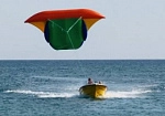 Фотография Водный аттракцион «Летающий Бэтмен» для пляжа из ПВХ (PVC) ТаймТриал