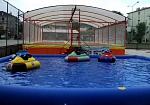 Фотография Большой надувной бассейн с надувным бортом «Макси» для детей, взрослых из ПВХ (PVC) ТаймТриал