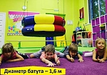 Фотография Надувной круглый Батут с ручками для фитнеса, гимнастики, акробатики из ПВХ (PVC) ТаймТриал