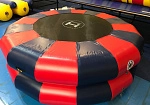 Фотография Надувной круглый Батут с ручками для фитнеса, гимнастики, акробатики из ПВХ (PVC) ТаймТриал