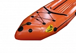 Фотография "БАЙДБОТ-2" - надувной двухместный Катабайд ПВХ с транцем под мотор с надувным дном НДНД из ПВХ (PVC) ТПУ (TPU) 840D ТаймТриал