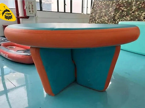 Надувной бескаркасный круглый стол Airdeck