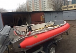 Фотография Надувной фальшборт (були) из ПВХ для алюминиевого катера, пластиковой лодки из ПВХ (PVC) ТаймТриал