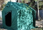 Фотография Надувная пневмокаркасная палатка для Министерства Обороны из ПВХ (PVC) ТаймТриал