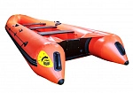 Фотография "УРАН-550" - надувная моторная лодка Кабот ПВХ с транцем под мотор, с надувным дном НДВД из ПВХ (PVC) ТаймТриал