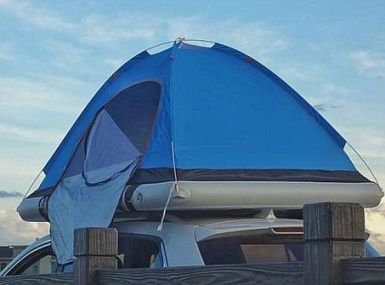 Идеальное Путешествие: Надувная Платформа под Палатку на Крышу Автомобиля