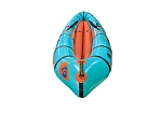 Фотография "ЭКШН-300" - одноместная надувная лодка ПВХ или ТПУ с надувным дном с самоотливом (НДНД) из ПВХ (PVC) ТПУ (TPU) 210D ТПУ (TPU) 420D ТаймТриал