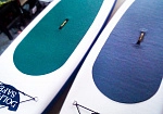 Фотография Надувная доска SUP Board (сапборд) с веслом TimeTrial с индивидуальным брендированием из AIRDECK (DWF) ТаймТриал