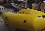 Фотография "БОМБЕР" - надувная моторно-гребная надувная лодка ПВХ со съёмным надувным дном высокого давления из AIRDECK (НДВД) из ПВХ (PVC) ТПУ (TPU) 840D ТаймТриал