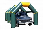 Фотография Надувной гараж для грузового автомобиля из ПВХ Быстровозводимый из ПВХ (PVC) ТаймТриал