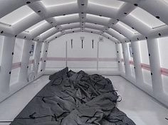 Фотография Надувная пневмокаркасная палатка «ПКП ТТ-29» из ПВХ (PVC) ТаймТриал