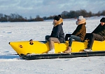 Фотография Надувные зимние, водные санки «Банан» для катания из ПВХ (PVC) ТаймТриал