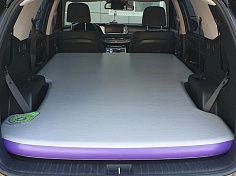 Фотография Надувной матрас, кровать из Airdeck в салон, багажник автомобиля Митсубиси Паджеро Спорт 2 из ткань AIRDECK (DROP STITCH) ТаймТриал