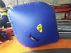 Фотография Надувной гимнастический фляк-тренер «Лимон» из ПВХ (PVC) ТаймТриал