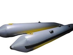 Фотография Надувной фальшборт (були) из ПВХ для алюминиевого катера, пластиковой лодки из ПВХ (PVC) ТаймТриал