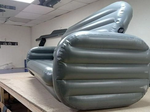 Надувной бескаркасный трансформер диван-кровать из ПВХ