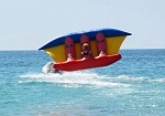 Фотография Водный аттракцион «Летающий Бэтмен» для пляжа из ПВХ (PVC) ТаймТриал