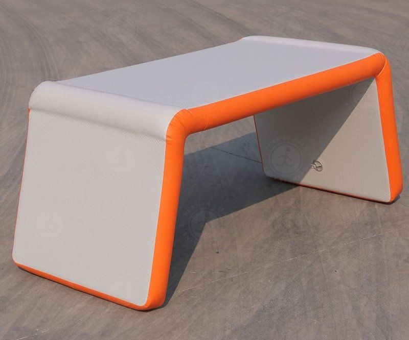 Фотография Надувной мобильный стол из AirDeck Drop Stitch для кейтеринга, поездок из ткань AIRDECK ПВХ (DROP STITCH PVC) ТаймТриал