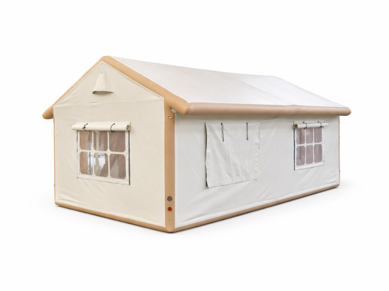 Фотография "ХАРКОН" - надувной универсальный домик-палатка, быстровозводимый пневмокаркасный модуль, шатер из ткань ПВХ ТаймТриал