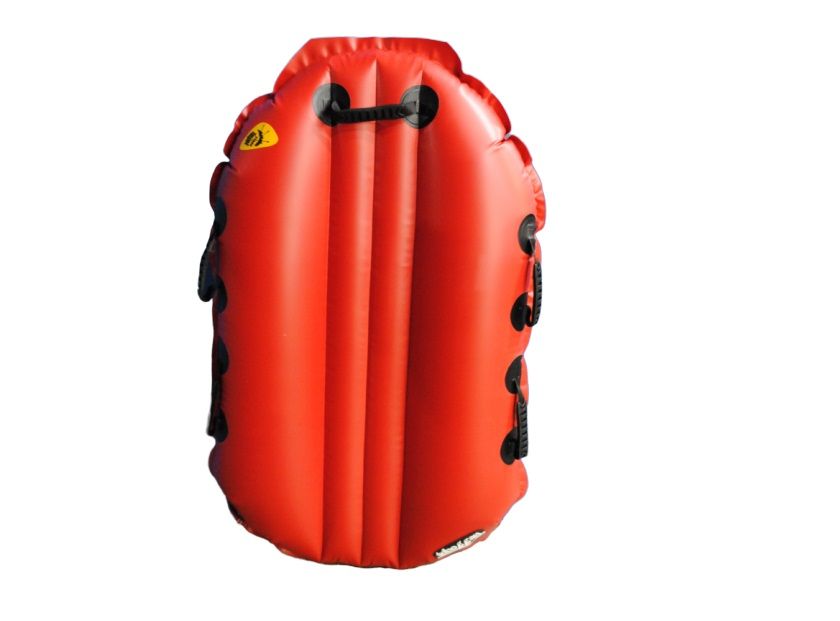 "ТОБОГГАН" - бескамерные надувные санки (ватрушки) для катания с горы из ПВХ ТаймТриал