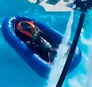 Надувные защитные  баллоны (борта) для гидроцикла с Флайбордом