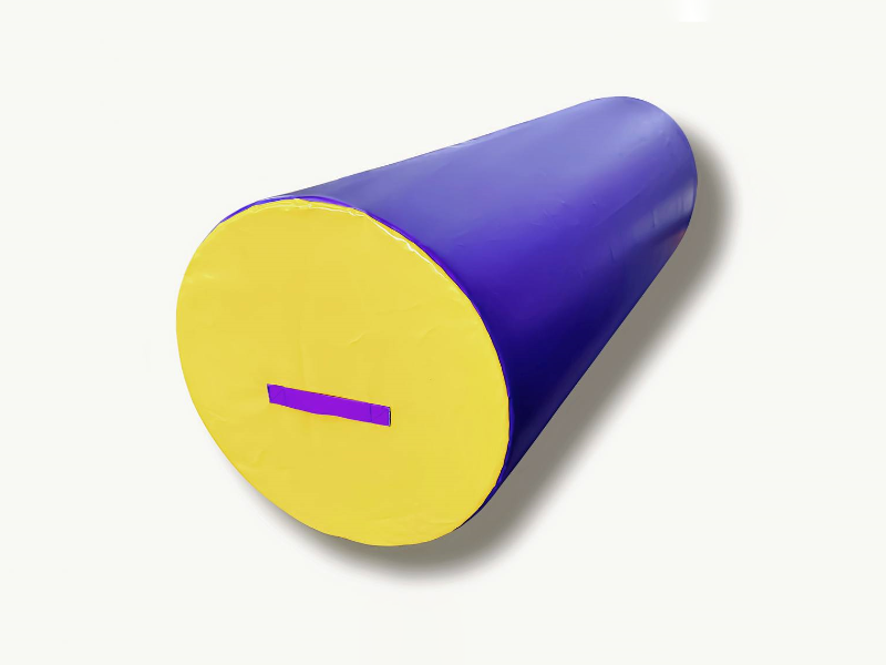 Фотография "МЕГАЦИЛИНДР" - Мягкий модуль для гимнастики для использования в спортивном зале детского сада, школы или спортивного клуба для детей и подростков из ткань ПВХ (PVC) ТаймТриал