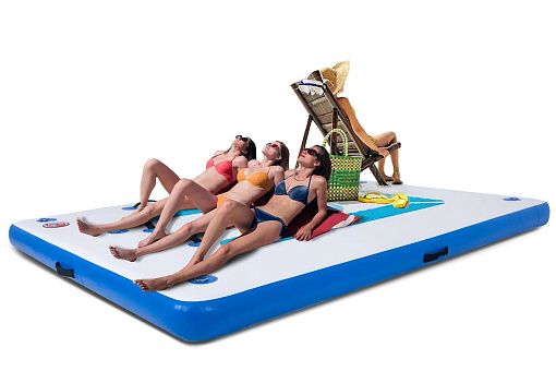 Надувная платформа для отдыха на воде