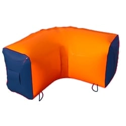 Надувная тактическая фигура для пейнтбола, лазертага 