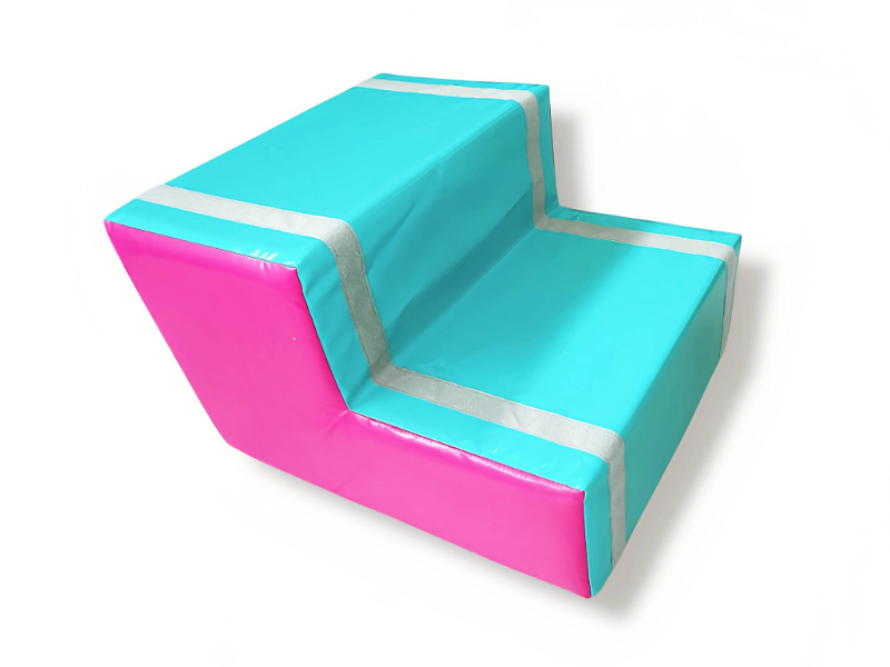 Фотография "АРКА ЛЕСТНИЦА МАЛАЯ" - Мягкий модуль для гимнастики для использования в спортивном зале детского сада, школы или спортивного клуба для детей и подростков из ткань ПВХ (PVC) ТаймТриал