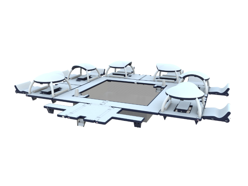 Фотография "БИЗНЕС УЛЬТРА" - Надувной большой комплект мобильной мебели для отдыха на воде из ткань ПВХ ТаймТриал