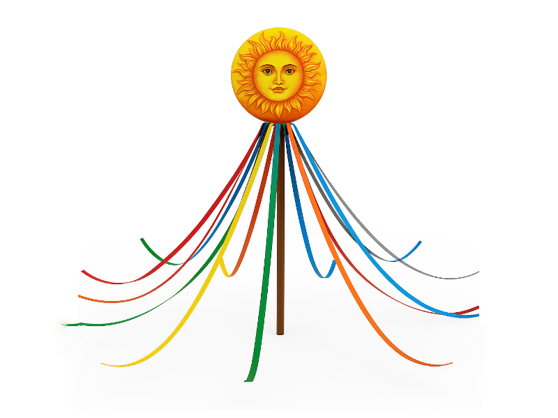 Фотография "СОЛНЦЕВОРОТ" - аттракцион из ПВХ для эстафет, конкурсов из ткань ПВХ (PVC) ТаймТриал