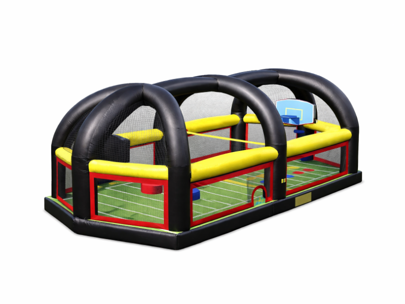 Фотография "ДОДЖБОЛ" - быстросборная мобильная надувная арена для активных командных игр с мячом из ткань ПВХ ТаймТриал