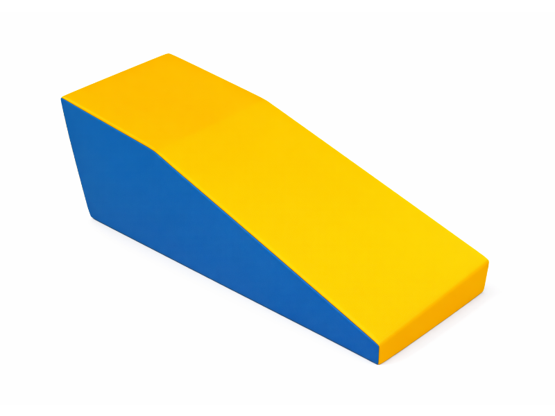 Фотография "ПРЯМОУГОЛЬНИК УСЕЧЕННЫЙ СРЕДНИЙ" - Мягкий модуль для гимнастики для использования в спортивном зале детского сада, школы или спортивного клуба для детей и подростков из ткань ПВХ (PVC) ТаймТриал