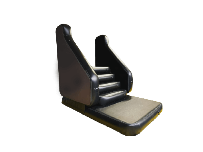 Фотография Надувная лестница для скалодромов и парков развлечений из AirDeck (воздушная палуба) из ткань AirDeck ПВХ (воздушная палуба) ткань AirDeck ТПУ (воздушная палуба) ТаймТриал