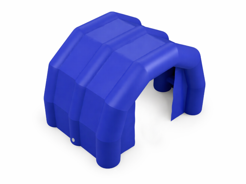 Фотография Стартовая надувная пневмокаркасная мобильная герметичная палатка для соревнований и мероприятий из ткань ПВХ ТаймТриал