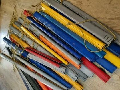 Протектор защитный из ПВХ для защиты веревки, каната (длина 75 см) для высотных работ, спортивного туризма, промышленного альпинизма, абористики