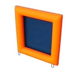 Надувное укрытие для пейнтбола, лазертага тактическая фигура 