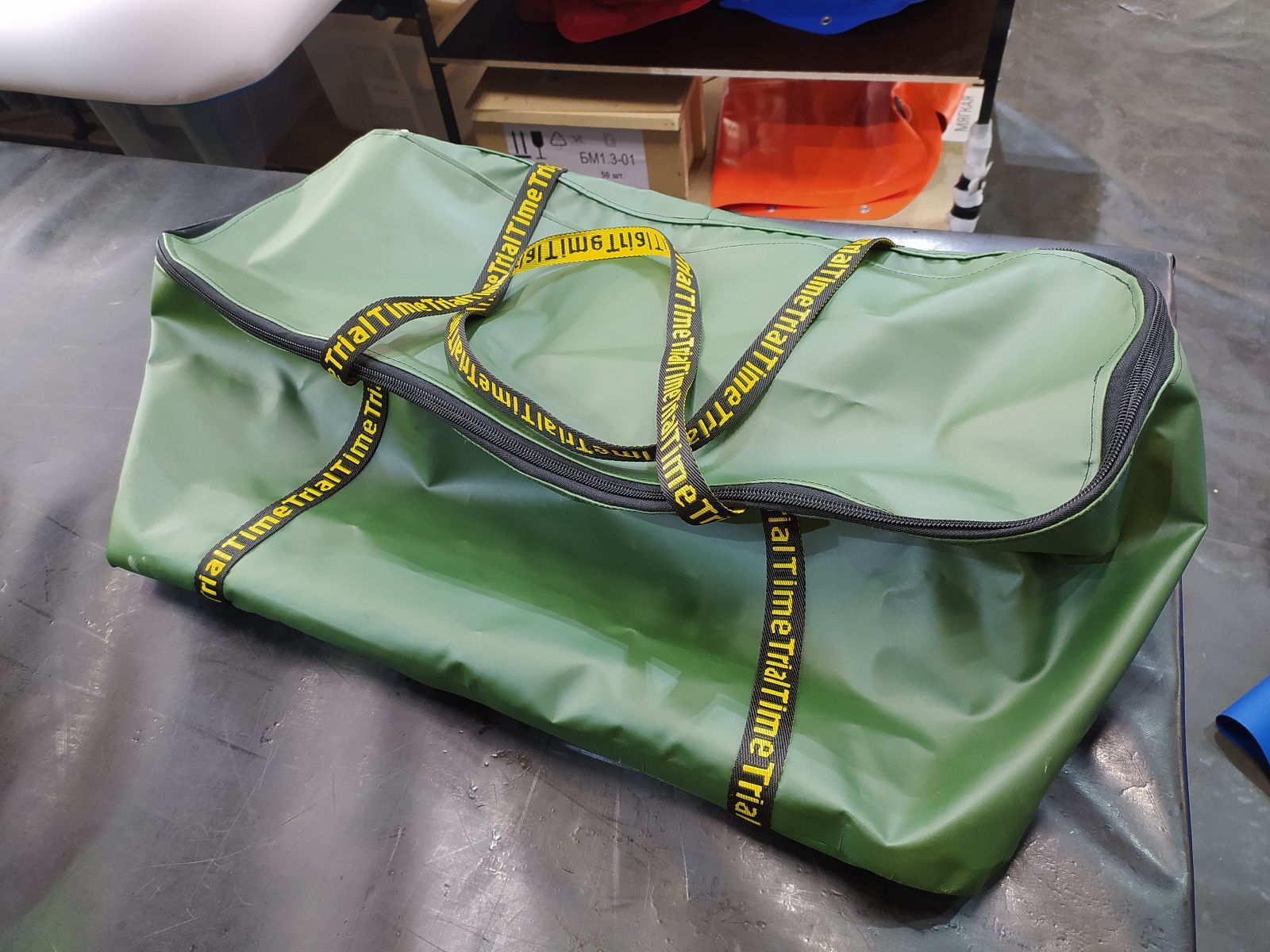 Фотография Транспортировочная брызгозащитная, водонепроницаемая сумка ПВХ на молнии для насоса из ПВХ ТаймТриал
