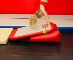 Надувной подкидной мостик для акробатики, гимнастики