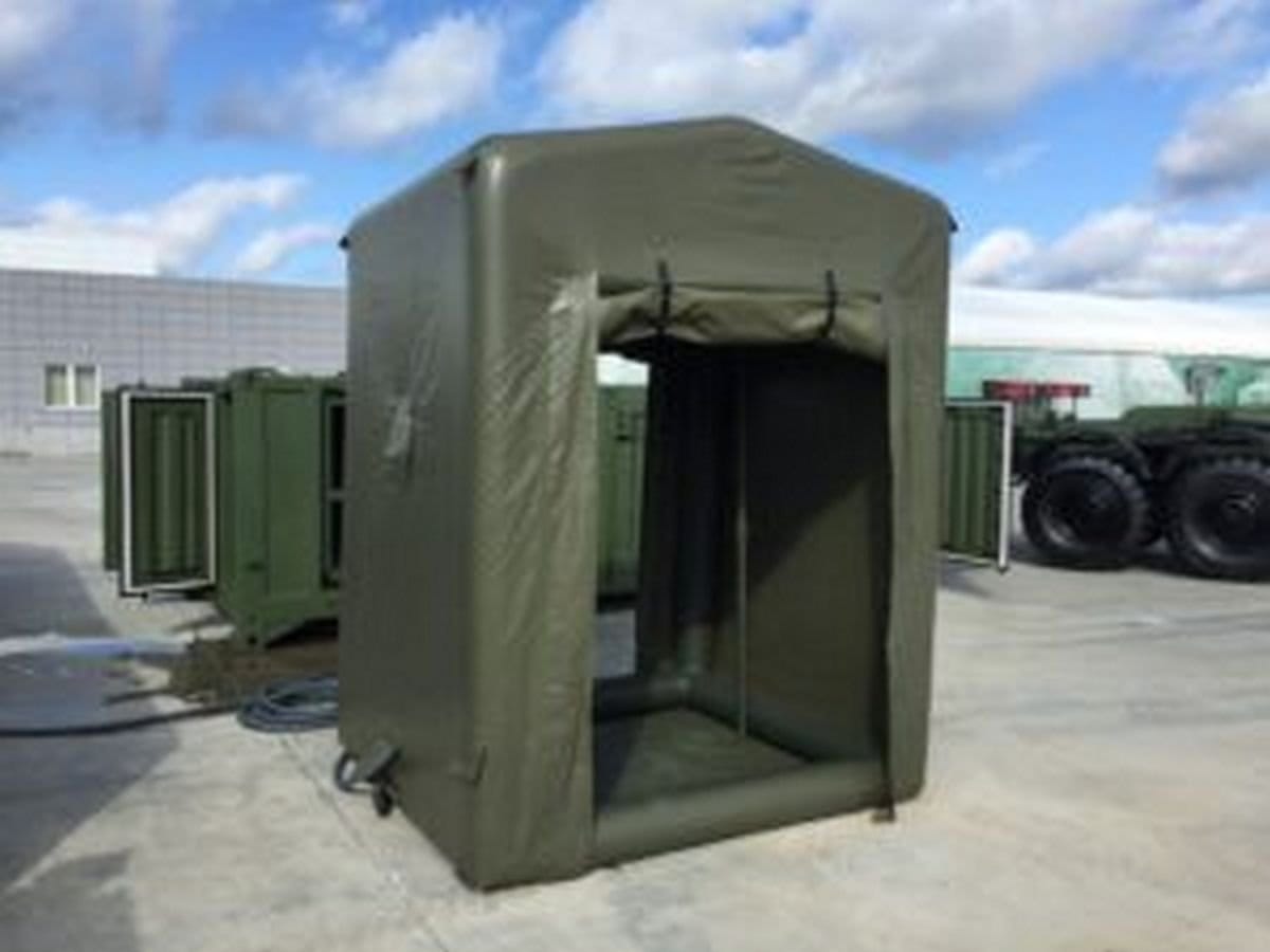 Фотография Надувная палатка для дезактивации населения и техники из ПВХ ТПУ 420D ТПУ 210D ТаймТриал