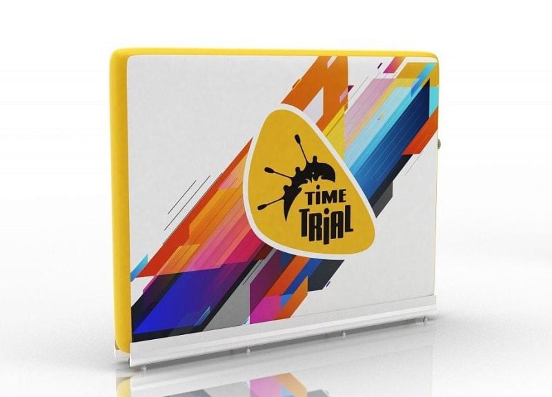 Фотография Надувной мобильный рекламный экран, стенд, щит, ролап для выставок, мероприятий, кинотеатр из ткань AirDeck ПВХ (воздушная палуба) ТаймТриал